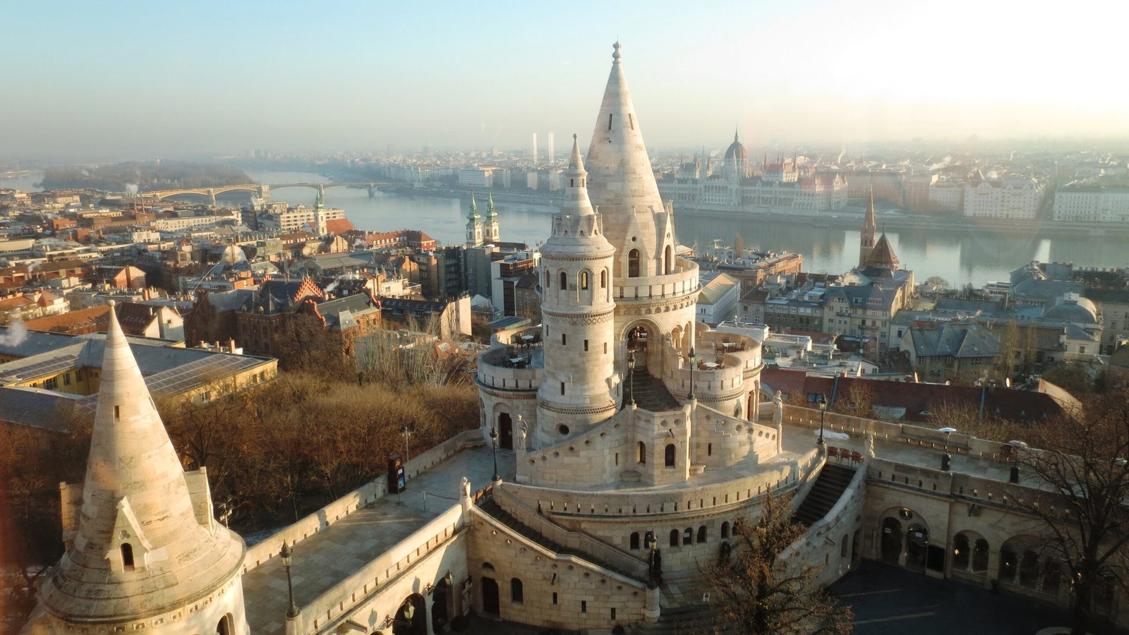 Fisherman's Bastion in Budapest, Hungary