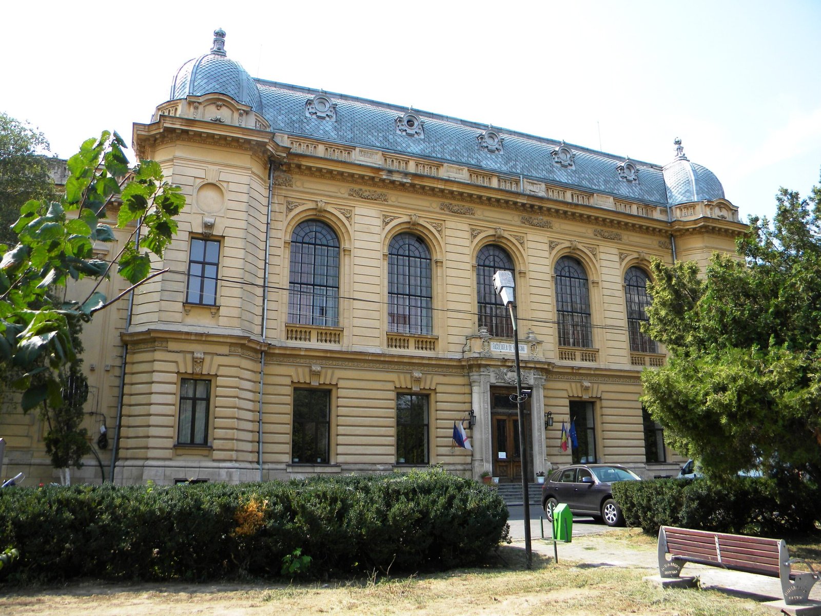 University of Medicine and Pharmacy building in Bucharest, Romania