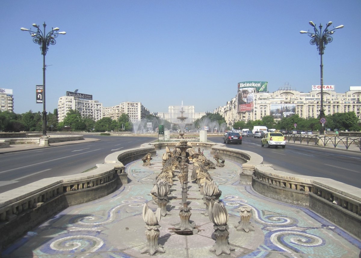 Palace of the Parliament in Bucharest, Romania